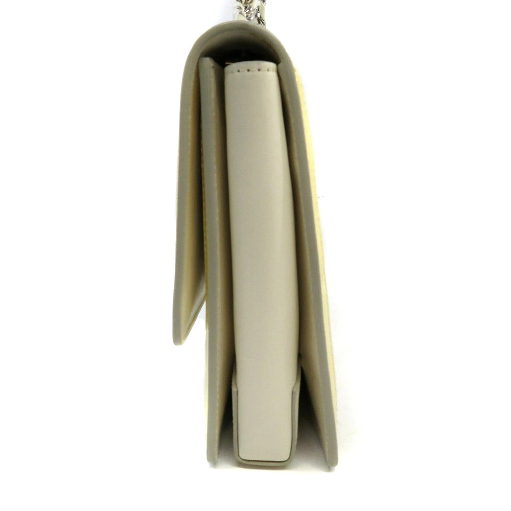 Salvatore Ferragamo shoulder bag chain strap white Vara ribbon - Picture 3 of 10